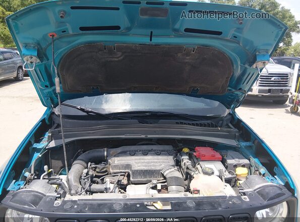 ZACNJDE11NPP00541 2022 JEEP RENEGADE Teal Widok z tyłu