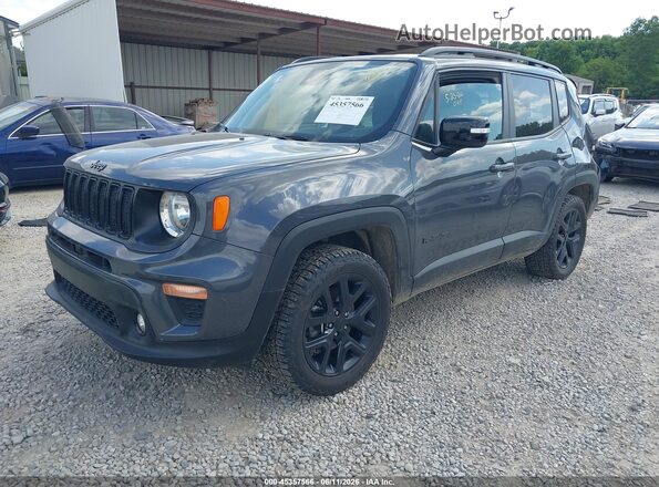 ZACNJDE11PPP34451 2023 JEEP RENEGADE Gray Vista tres cuartos delantera izquierda