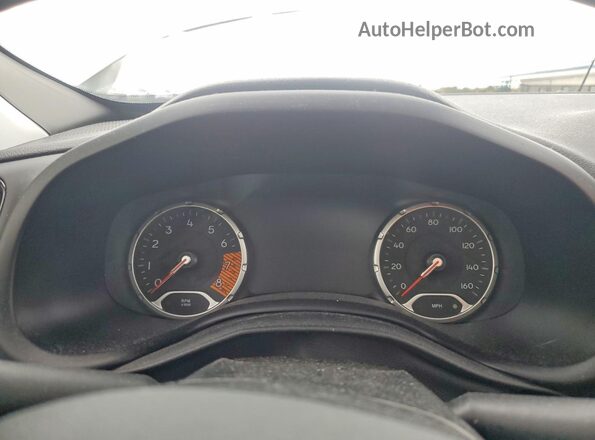 ZACNJDE18PPP29361 2023 JEEP RENEGADE White Widok zestawu wskaźników