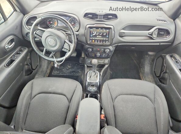 ZACNJDE19NPP01128 2022 JEEP RENEGADE White Widok deski rozdzielczej