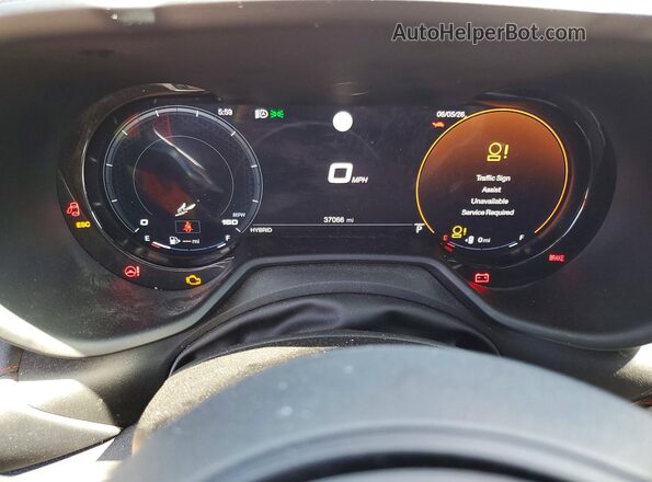 ZACPDFDWXR3A10800 2024 DODGE OTHER Red Vista del cuadro de instrumentos