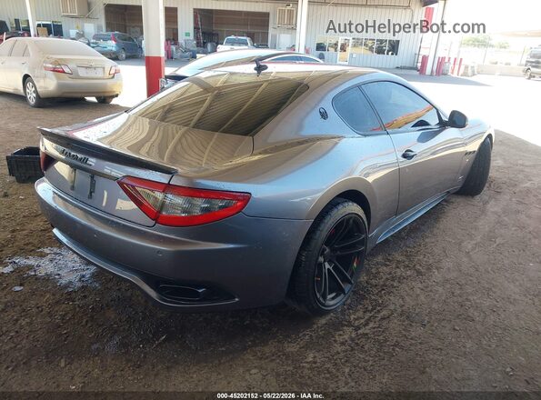 ZAM45VLA2G0175134 2016 MASERATI GRANTURISM Gray Rear right