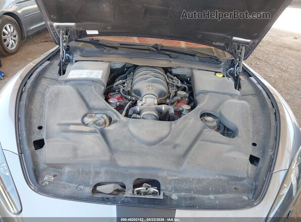 ZAM45VLA2G0175134 2016 MASERATI GRANTURISM Gray Engine compartment view