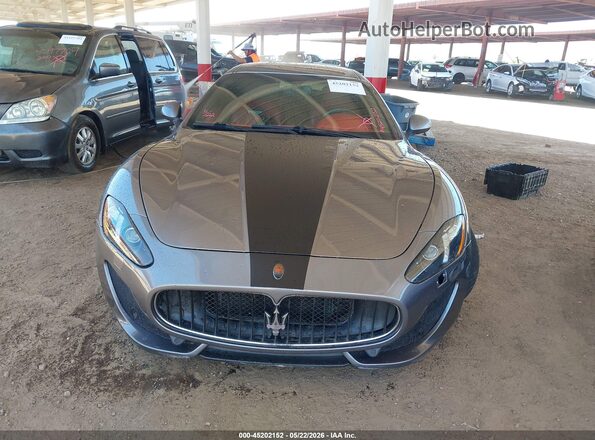 ZAM45VLA2G0175134 2016 MASERATI GRANTURISM Gray Dashboard view