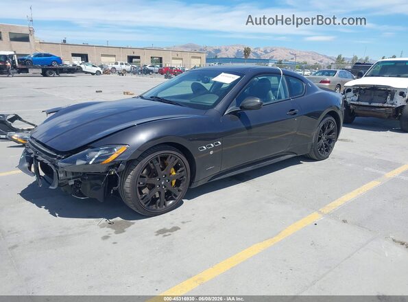ZAM45VLA4H0186525 2017 MASERATI GRANTURISM Gray Front left