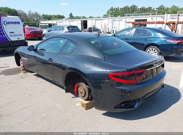 ZAM45VLA5J0253915 2018 MASERATI GRANTURISM Black Հետևի ձախ