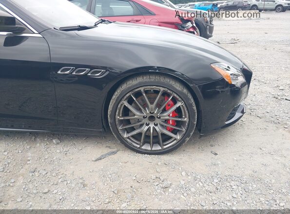 ZAM56PPL2J1280542 2018 MASERATI QUATTROPOR Black წინა ხედი