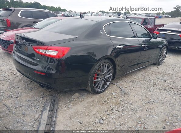 ZAM56PPL2J1280542 2018 MASERATI QUATTROPOR Black უკანა მარჯვენა