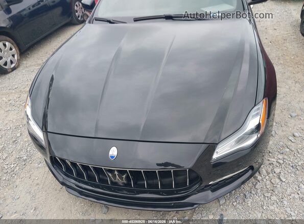 ZAM56PPL2J1280542 2018 MASERATI QUATTROPOR Black უკანა ხედი