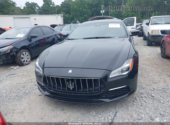 ZAM56PPL2J1280542 2018 MASERATI QUATTROPOR Black ხელსაწყოთა პანელის ხედი