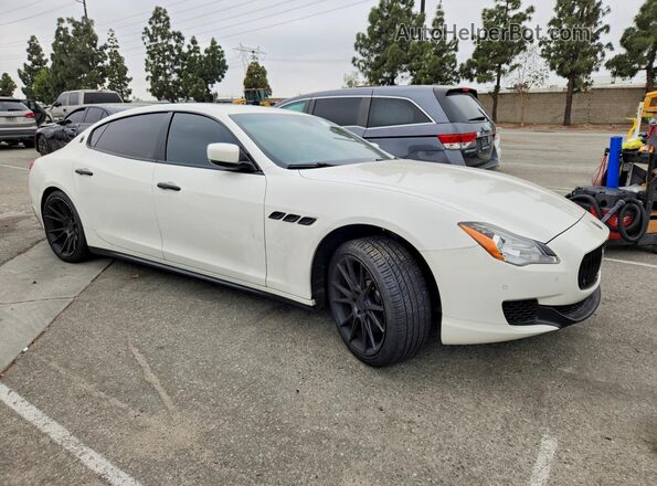 ZAM56RPA3G1184356 2016 MASERATI QUATTROPOR White Przód prawy