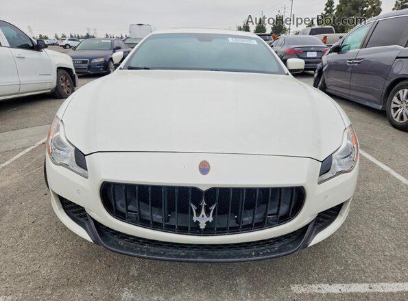 ZAM56RPA3G1184356 2016 MASERATI QUATTROPOR White Widok z przodu