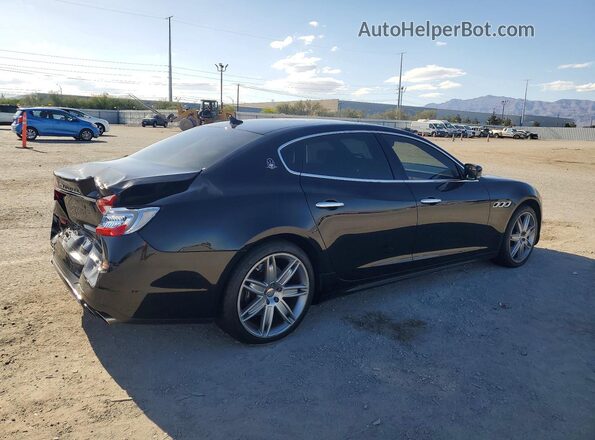 ZAM56RPA4G1187654 2016 MASERATI QUATTROPOR Black Հետևի աջ