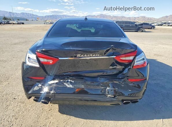 ZAM56RPA4G1187654 2016 MASERATI QUATTROPOR Black Հետևի տեսք