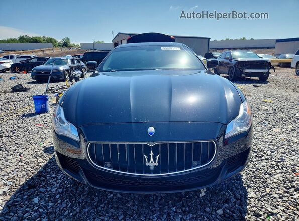 ZAM56RPAXG1188579 2016 MASERATI QUATTROPOR Черный Вид спереди