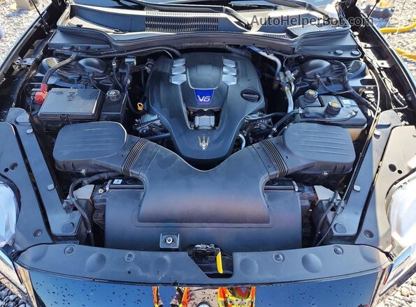 ZAM56RPAXG1188579 2016 MASERATI QUATTROPOR Черный Вид задней части салона