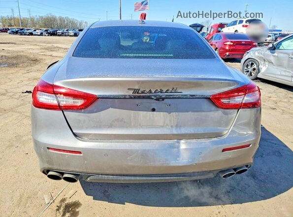 ZAM56RRA1H1237165 2017 MASERATI QUATTROPOR Silver 