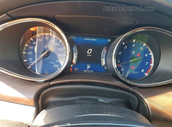 ZAM56RRA1H1237165 2017 MASERATI QUATTROPOR Silver 