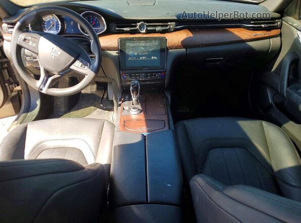 ZAM56RRA1H1237165 2017 MASERATI QUATTROPOR Silver 