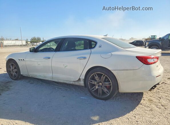 ZAM56RRA5H1229926 2017 MASERATI QUATTROPOR White Trasero izquierdo