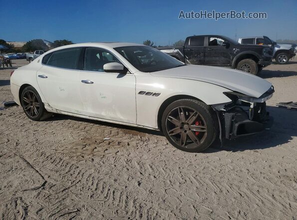ZAM56RRA5H1229926 2017 MASERATI QUATTROPOR White Delantero derecho