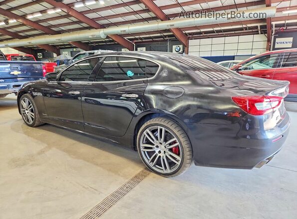ZAM56RRL6H1235803 2017 MASERATI QUATTROPOR Charcoal Trasero izquierdo