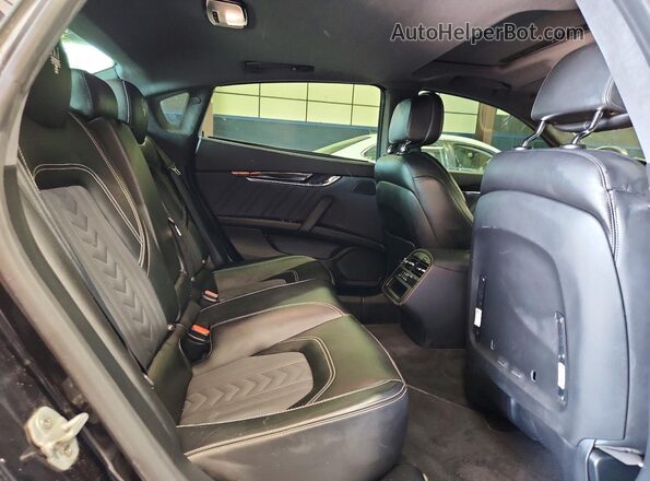 ZAM56RRL6H1235803 2017 MASERATI QUATTROPOR Charcoal Vista de los asientos traseros
