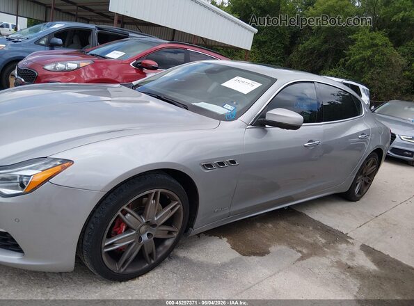 ZAM56YPLXJ1285221 2018 MASERATI QUATTROPOR Light Blue Панорамный вид салона 360°