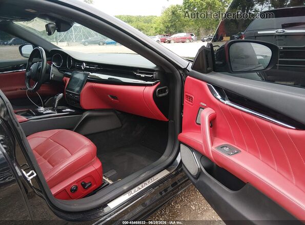 ZAM56YPS8K1332920 2019 MASERATI QUATTROPOR Black Front interior view