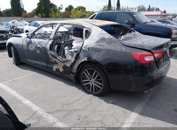 ZAM56YRA6J1270971 2018 MASERATI GRANTURISM Black Tył lewy