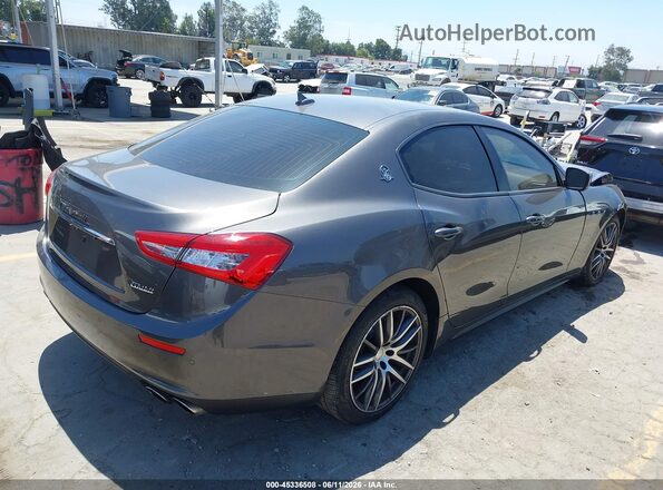 ZAM57RSA0G1189146 2016 MASERATI GHIBLI Gray Rear right
