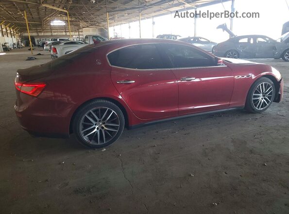 ZAM57RSA3H1217216 2017 MASERATI GHIBLI Maroon Rear right