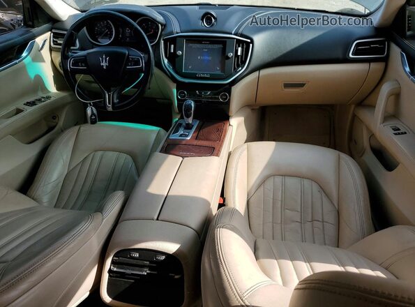 ZAM57RSA8G1168805 2016 MASERATI GHIBLI Black 