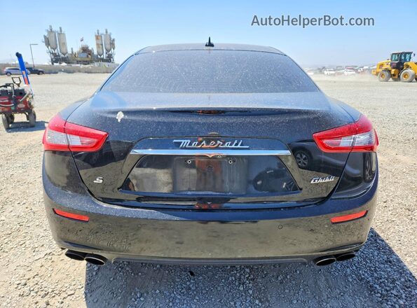 ZAM57RSS2H1195573 2017 MASERATI GHIBLI Black 