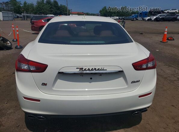 ZAM57RTA0G1165976 2016 MASERATI GHIBLI White 