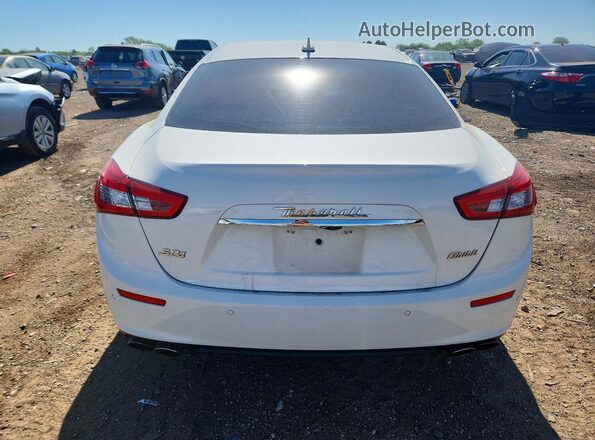 ZAM57RTA3H1237139 2017 MASERATI GHIBLI White Rear view