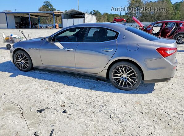 ZAM57RTA6G1171524 2016 MASERATI GHIBLI Gray უკანა მარცხენა