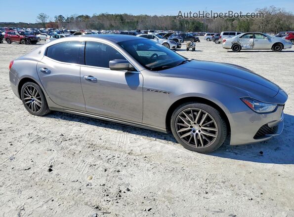 ZAM57RTA6G1171524 2016 MASERATI GHIBLI Gray წინა მარჯვენა