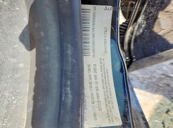 ZAM57RTA6G1174987 2016 MASERATI GHIBLI Black Engine compartment view