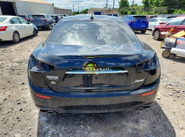 ZAM57RTA6G1174987 2016 MASERATI GHIBLI Black Rear view