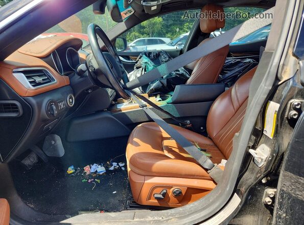 ZAM57RTA6G1174987 2016 MASERATI GHIBLI Black Front interior view