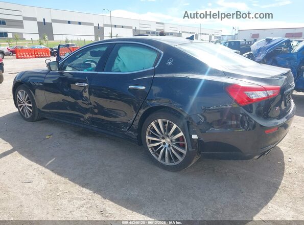 ZAM57RTA6G1181101 2016 MASERATI GHIBLI Black Tył lewy