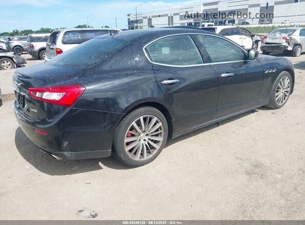 ZAM57RTA6G1181101 2016 MASERATI GHIBLI Black Tył prawy