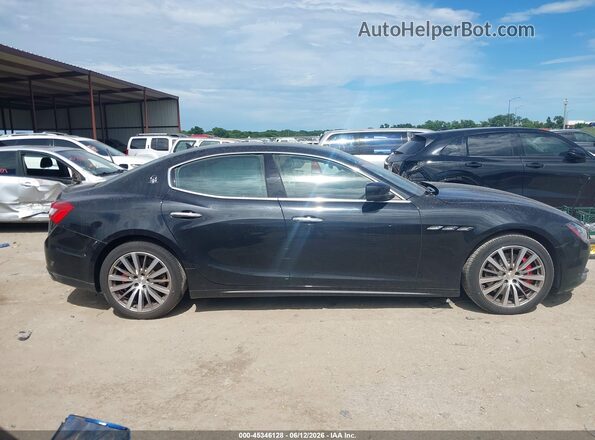 ZAM57RTA6G1181101 2016 MASERATI GHIBLI Black Widok wnętrza z tyłu