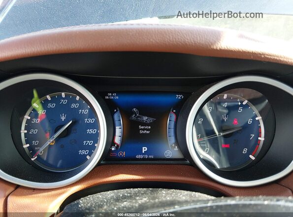 ZAM57RTA6H1248362 2017 MASERATI GHIBLI Dark Blue Vista de los asientos traseros