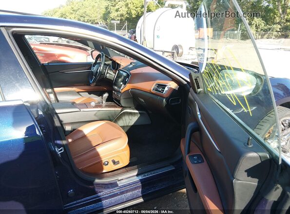 ZAM57RTA6H1248362 2017 MASERATI GHIBLI Dark Blue Vista interior delantera