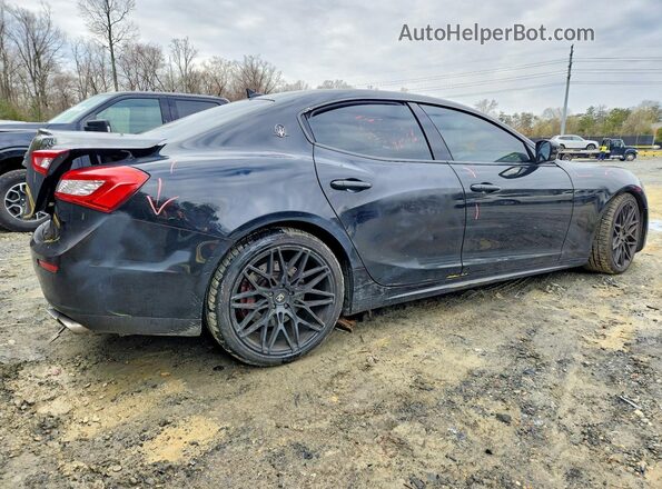 ZAM57RTA9G1182050 2016 MASERATI GHIBLI Черный Задняя правая четверть
