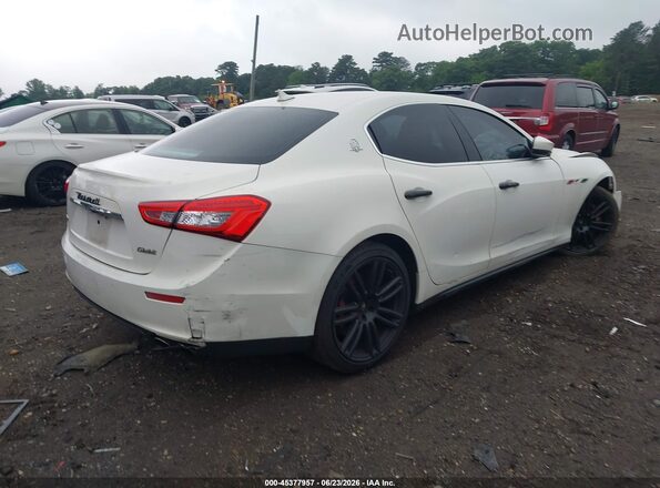 ZAM57RTS1H1238119 2017 MASERATI GHIBLI White Tył prawy