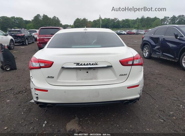 ZAM57RTS1H1238119 2017 MASERATI GHIBLI White 