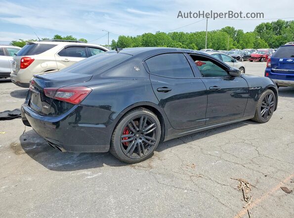 ZAM57RTS8H1249957 2017 MASERATI GHIBLI Black Rear right